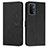 Custodia Portafoglio In Pelle Cover con Supporto Y03X per OnePlus Nord N200 5G Nero