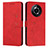 Custodia Portafoglio In Pelle Cover con Supporto Y03X per Realme Narzo 60 5G Rosso