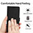 Custodia Portafoglio In Pelle Cover con Supporto Y03X per Samsung Galaxy A02s