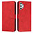 Custodia Portafoglio In Pelle Cover con Supporto Y03X per Samsung Galaxy A13 4G Rosso
