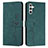 Custodia Portafoglio In Pelle Cover con Supporto Y03X per Samsung Galaxy A13 5G Verde