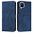 Custodia Portafoglio In Pelle Cover con Supporto Y03X per Samsung Galaxy A42 5G Blu