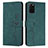 Custodia Portafoglio In Pelle Cover con Supporto Y03X per Samsung Galaxy S20 Plus Verde