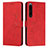 Custodia Portafoglio In Pelle Cover con Supporto Y03X per Sony Xperia 1 IV SO-51C Rosso