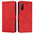 Custodia Portafoglio In Pelle Cover con Supporto Y03X per Sony Xperia 10 IV SO-52C Rosso