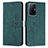 Custodia Portafoglio In Pelle Cover con Supporto Y03X per Xiaomi Mi 11T 5G Verde