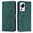 Custodia Portafoglio In Pelle Cover con Supporto Y03X per Xiaomi Mi 12 Lite NE 5G Verde