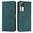 Custodia Portafoglio In Pelle Cover con Supporto Y03X per Xiaomi Mi 12T 5G Verde