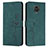 Custodia Portafoglio In Pelle Cover con Supporto Y03X per Xiaomi Poco M2 Pro Verde