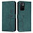 Custodia Portafoglio In Pelle Cover con Supporto Y03X per Xiaomi Poco M4 Pro 5G Verde