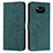 Custodia Portafoglio In Pelle Cover con Supporto Y03X per Xiaomi Poco X3 Pro Verde