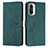 Custodia Portafoglio In Pelle Cover con Supporto Y03X per Xiaomi Redmi K40 5G Verde