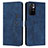 Custodia Portafoglio In Pelle Cover con Supporto Y03X per Xiaomi Redmi Note 11 5G Blu