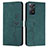 Custodia Portafoglio In Pelle Cover con Supporto Y03X per Xiaomi Redmi Note 11 Pro 5G Verde