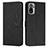 Custodia Portafoglio In Pelle Cover con Supporto Y03X per Xiaomi Redmi Note 11 SE India 4G Nero