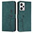 Custodia Portafoglio In Pelle Cover con Supporto Y03X per Xiaomi Redmi Note 12 Explorer Verde