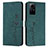 Custodia Portafoglio In Pelle Cover con Supporto Y03X per Xiaomi Redmi Note 12S Verde