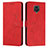 Custodia Portafoglio In Pelle Cover con Supporto Y03X per Xiaomi Redmi Note 9 Pro Rosso