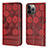 Custodia Portafoglio In Pelle Cover con Supporto Y04B per Apple iPhone 13 Pro Max