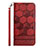 Custodia Portafoglio In Pelle Cover con Supporto Y04B per Samsung Galaxy A53 5G Rosso