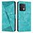 Custodia Portafoglio In Pelle Cover con Supporto Y04X per OnePlus 10 Pro 5G Verde