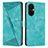 Custodia Portafoglio In Pelle Cover con Supporto Y04X per OnePlus Nord CE 3 5G Verde