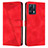 Custodia Portafoglio In Pelle Cover con Supporto Y04X per Realme 9 5G Rosso