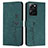 Custodia Portafoglio In Pelle Cover con Supporto Y04X per Xiaomi Poco X5 Pro 5G Verde