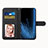 Custodia Portafoglio In Pelle Cover con Supporto Y04X per Xiaomi Redmi Note 12 Explorer