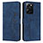 Custodia Portafoglio In Pelle Cover con Supporto Y04X per Xiaomi Redmi Note 12 Pro Speed 5G Blu