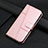 Custodia Portafoglio In Pelle Cover con Supporto Y04X per Xiaomi Redmi Note 12S Oro Rosa