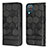 Custodia Portafoglio In Pelle Cover con Supporto Y05B per Samsung Galaxy A12 5G Nero