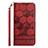 Custodia Portafoglio In Pelle Cover con Supporto Y05B per Samsung Galaxy A13 4G Rosso