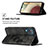 Custodia Portafoglio In Pelle Cover con Supporto Y05B per Samsung Galaxy M12