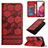 Custodia Portafoglio In Pelle Cover con Supporto Y06B per Samsung Galaxy S20 FE 4G