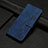 Custodia Portafoglio In Pelle Cover con Supporto Y06X per Xiaomi Mi 13 Lite 5G Blu