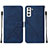 Custodia Portafoglio In Pelle Cover con Supporto Y07B per Samsung Galaxy S22 Plus 5G