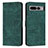 Custodia Portafoglio In Pelle Cover con Supporto Y07X per Google Pixel 7 Pro 5G Verde