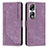 Custodia Portafoglio In Pelle Cover con Supporto Y07X per Huawei Honor 90 Pro 5G Viola