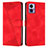 Custodia Portafoglio In Pelle Cover con Supporto Y07X per Motorola Moto Edge 30 Lite 5G Rosso