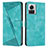 Custodia Portafoglio In Pelle Cover con Supporto Y07X per Motorola Moto Edge 30 Ultra 5G Verde