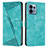 Custodia Portafoglio In Pelle Cover con Supporto Y07X per Motorola Moto Edge Plus (2023) 5G Verde