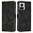 Custodia Portafoglio In Pelle Cover con Supporto Y07X per Motorola Moto Edge X30 Pro 5G Nero