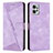 Custodia Portafoglio In Pelle Cover con Supporto Y07X per Motorola Moto G Power 5G (2023) Viola