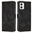 Custodia Portafoglio In Pelle Cover con Supporto Y07X per Motorola Moto G53 5G Nero