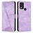 Custodia Portafoglio In Pelle Cover con Supporto Y07X per Nokia C22 Viola