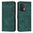 Custodia Portafoglio In Pelle Cover con Supporto Y07X per OnePlus 10 Pro 5G Verde