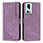 Custodia Portafoglio In Pelle Cover con Supporto Y07X per OnePlus 10R 5G Viola