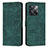 Custodia Portafoglio In Pelle Cover con Supporto Y07X per OnePlus 10T 5G Verde