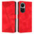 Custodia Portafoglio In Pelle Cover con Supporto Y07X per Oppo Reno10 5G Rosso